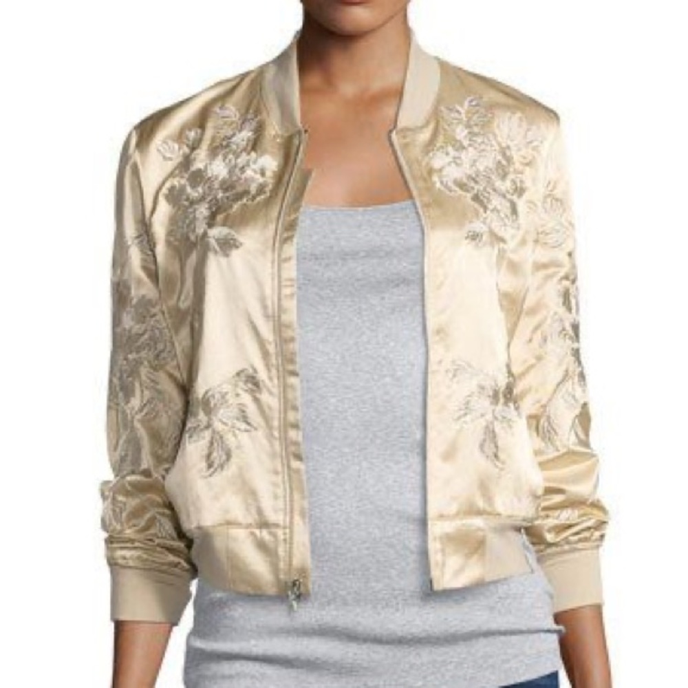3x1 NYC Embroidered Bomber Jacket